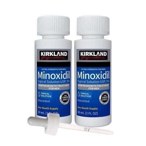 Minoxidil Kirkland 2 Frascos 5% Original | Pronta Entrega
