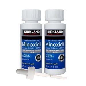 2 frascos de minoxidil kirkland nova embalagem