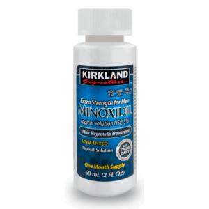 1 Frasco de minoxidil kirkland alta resolução