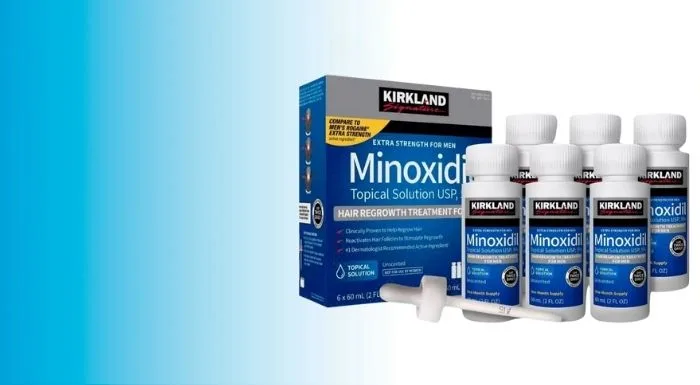 Banner Kirkland Minoxidil Como Ter Barba